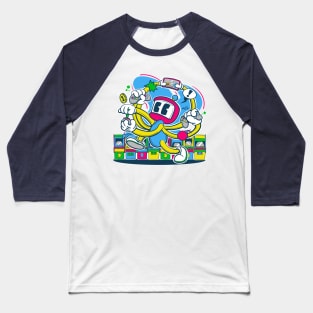 Multiplayer Retro Gamer Baseball T-Shirt